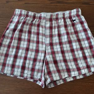 The Black Dog plaid pajama shorts extra small